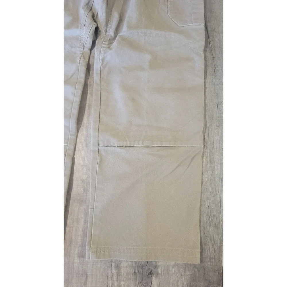 Noble Outfitters Men 42x32 Hammer Drill Canvas Cargo  Heavy Duty Full Flex Pants